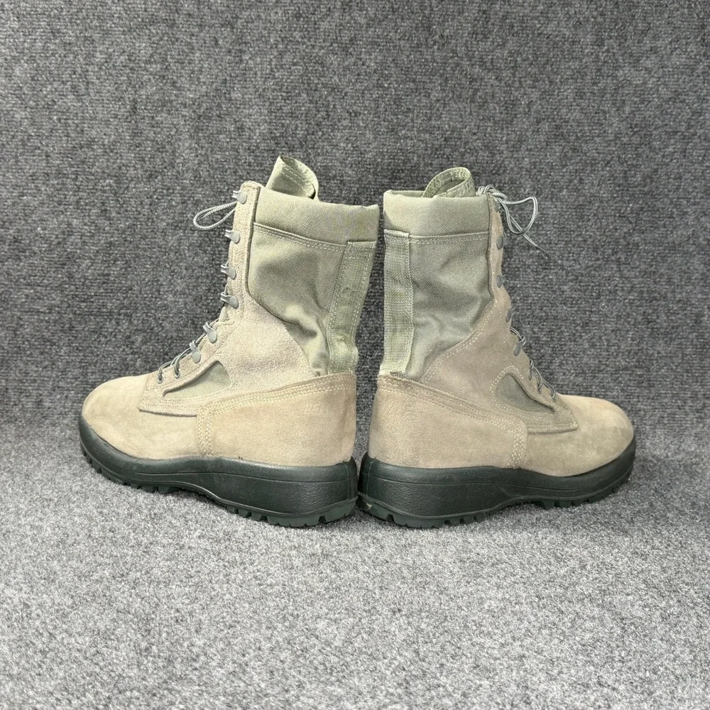 Belleville 600 Hot Weather Military Combat Boot Mens 10.5 Green Lace Up Tactical